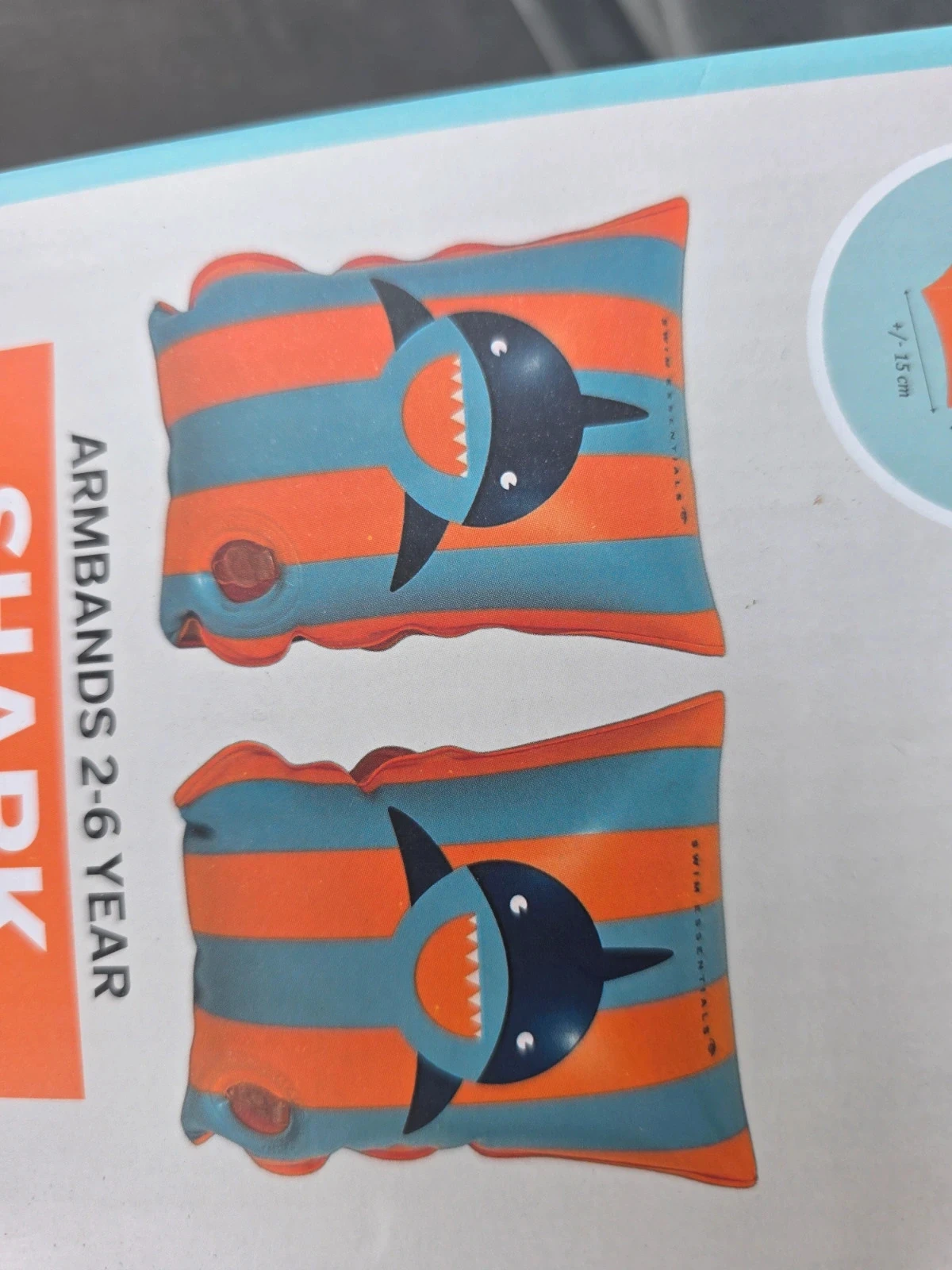Swim Essentials - braçadeira 2-6anos - tubarão – photo 5